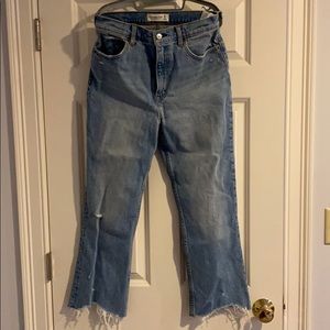 Brand New Abercrombie Ultra High Rise Kick Flare